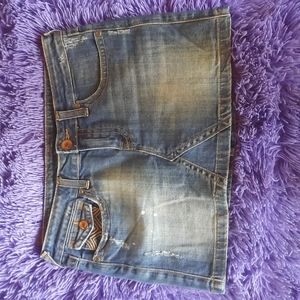 Vigoss Denim Mini Skirt Size 7